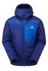 Mountain Equipment Xeros Men's Jacket in Admiral/Atlantic - Flat Lay Front