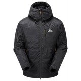 Mountain Equipment Xeros Men's Jacket in Obsidian - Flat Lay Front
