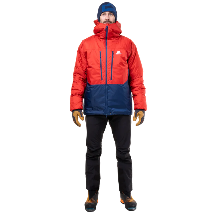 Mountain Equiapment Citadel Men's Jacket Outdoor Action Admiral/Chili- Front fit