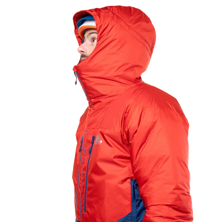 Mountain Equiapment Citadel Men's Jacket Outdoor Action Admiral/Chili- Hood