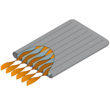 Mountain Equipment Aerostat Down 7.0 Ultra Mat Long (R5.0)Outdoor Action- Baffles