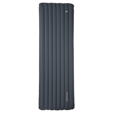 Mountain Equipment Aerostat Synthetic 9.0 Mat Wide Long Outdoor Action Ombre Blue- full length