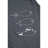 Mountain Equipment Aerostat Windsock (Pump Sack) Outdoor Action Ombre Blue- Detail