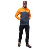 Mountain Equipment Aerotherm Men's Jacket Outdoor Action BlueNights/Ember- Zipped Hand Pockets