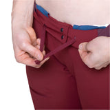 Mountain Equipment Altun Women's Pant Outdoor Action Cabernet- Drawcord