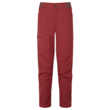 Mountain Equipment Altun Women's Pant Outdoor Action Cabernet- Front