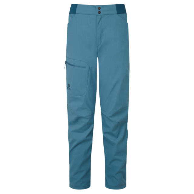 Mountain Equipment Altun Women's Pant Outdoor Action Indian Teal- Front