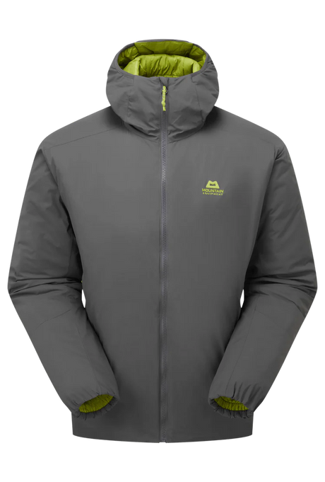 Mountain Equipment Andola Mens Jacket Outdoor Action Anvil Grey- Front