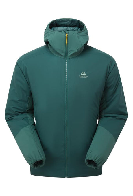 Mountain Equipment Andola Mens Jacket Outdoor Action Pine/Fern- Front