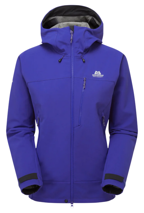 Mountain Equipment Andola Women's Jacket Outdoor Action Clematis- Front