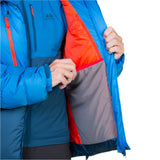 Mountain Equipment Annapurna Men's Jacket Outdoor Action Navy/Atlantic- Inner Zipped Pocket