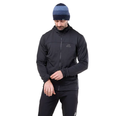 Mountain Equipment Apiro Hooded Men's Jacket Outdoor Action Black- Cuff