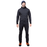 Mountain Equipment Apiro Hooded Men's Jacket Outdoor Action Black- Front Fit