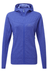 Mountain Equipment Apiro Hooded Women's Jacket Outdoor Action Clematis- Front