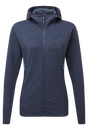 Mountain Equipment Apiro Hooded Women's Jacket Outdoor Action Cosmos- Front