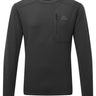 Mountain Equipment Apiro Men's Crew Outdoor Action Black- Front