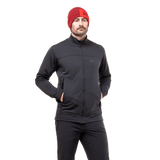 Mountain Equipment Apiro Men's Jacket Outdoor Action Black- 2 zipped hand warmer pockets