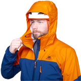 Mountain Equipment Atmo Men's Jacket Outdoor Action Admiral/Ember- Center Front Zip