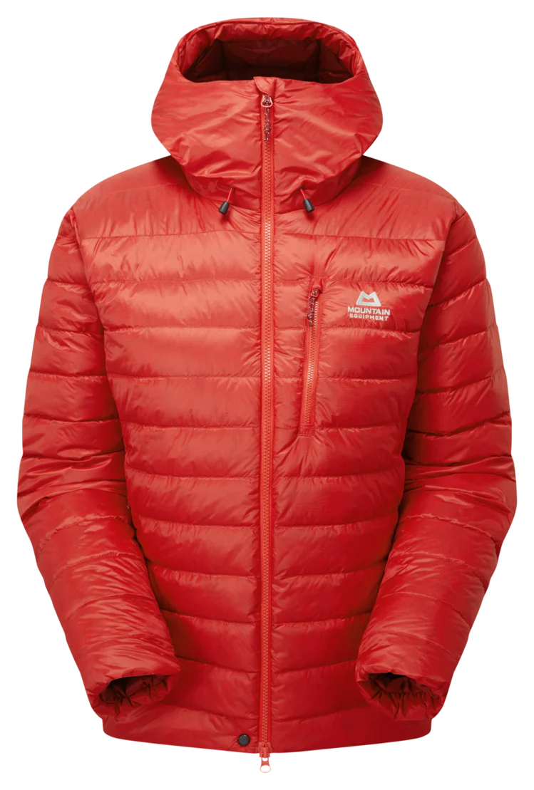 Mountain Equipment Baltoro Women's Jacket Outdoor Action Chili Red- Front