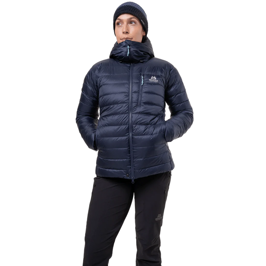 Mountain Equipment Baltoro Women's Jacket Outdoor Action Cosmos- 2 Outer Hand Pockets