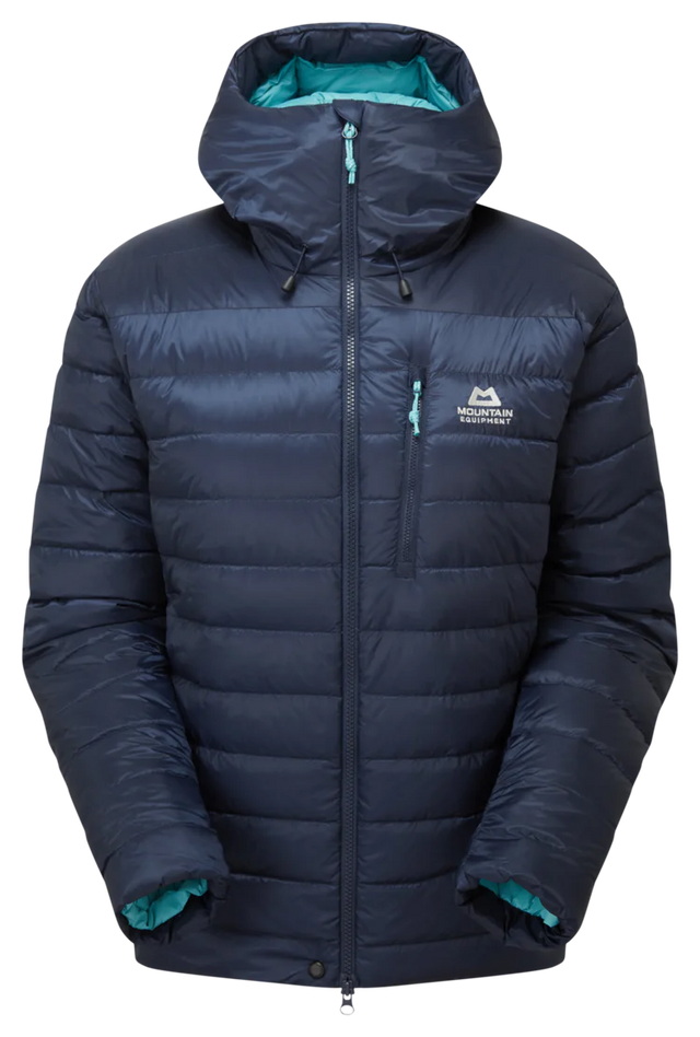 Mountain Equipment Baltoro Women's Jacket Outdoor Action Cosmos- Front