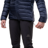 Mountain Equipment Baltoro Women's Jacket Outdoor Action Cosmos- Hem Drawcord