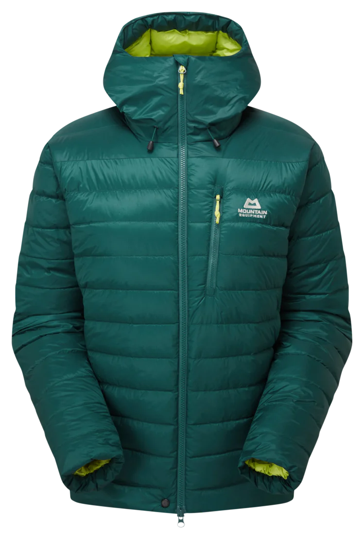Mountain Equipment Baltoro Women's Jacket Outdoor Action Deep Teal- Front