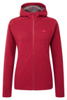 Mountain Equipment Braldu Hooded Women's Jacket Outdoor Action Merlot- Front