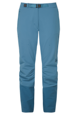 Mountain Equipment Chamois Women's Pant (AC) Outdoor Action IndianTeal/Maj- Front