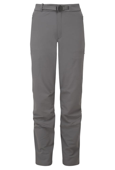 Mountain Equipment Chamois Women's Pant Outdoor Action Anvil Grey- front