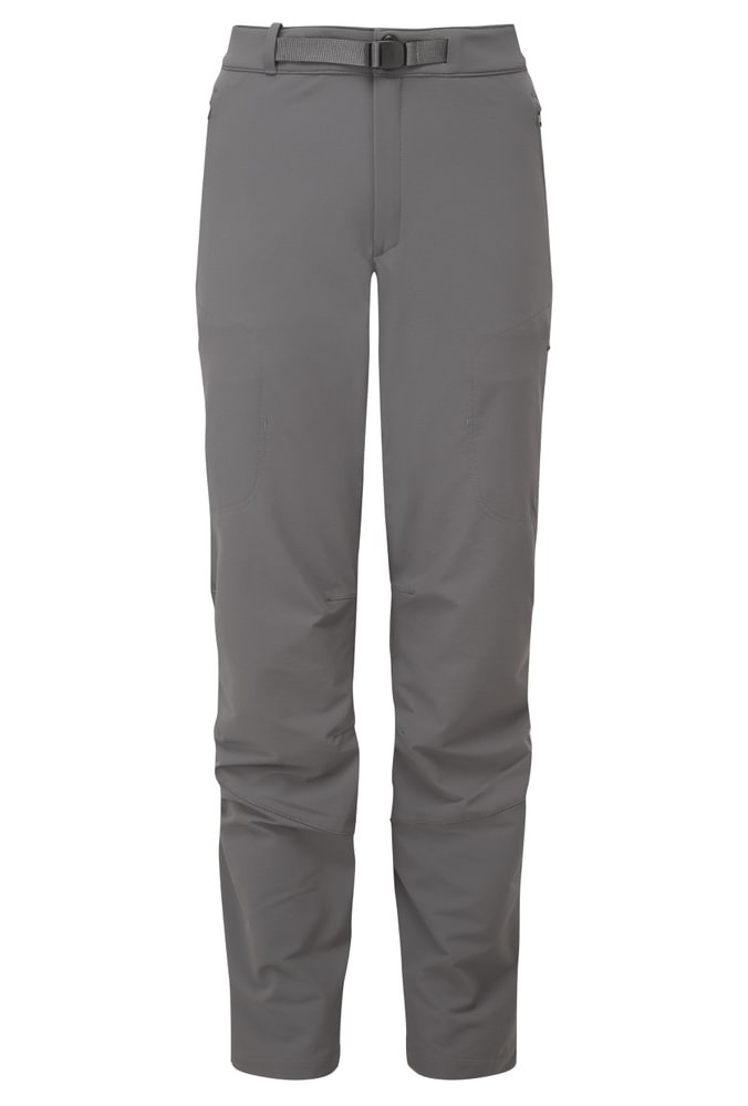 Mountain Equipment Chamois Women's Pant Outdoor Action Anvil Grey- front