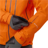 Mountain Equipment Changabang Men's Jacket Outdoor Action Mango- Cuff/Ski Pocket