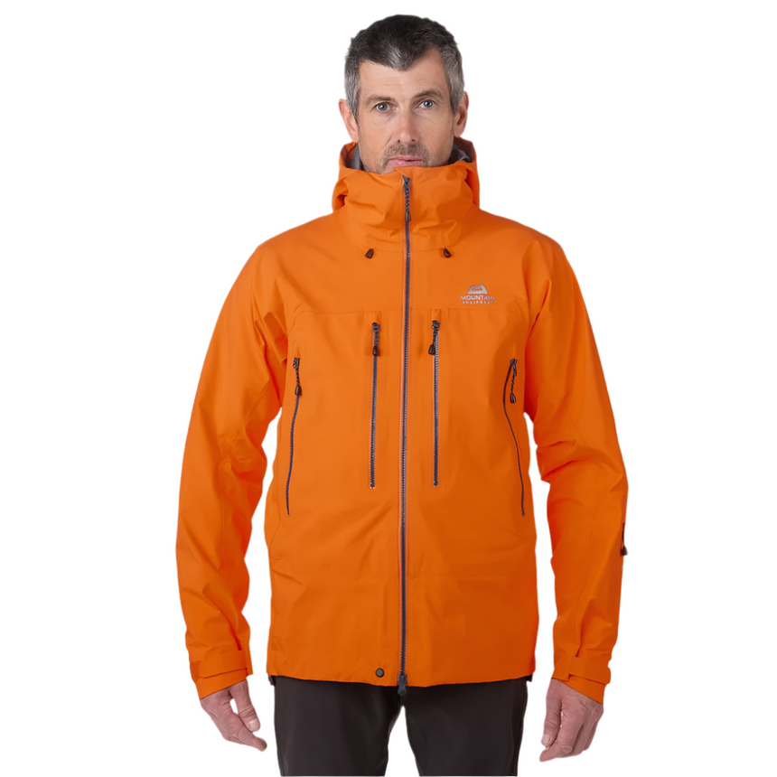 Mountain Equipment Changabang Men's Jacket Outdoor Action Mango- Front fit