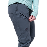 Mountain Equipment Comici Women's Pant Outdoor Action Ombre Blue- zip pocket