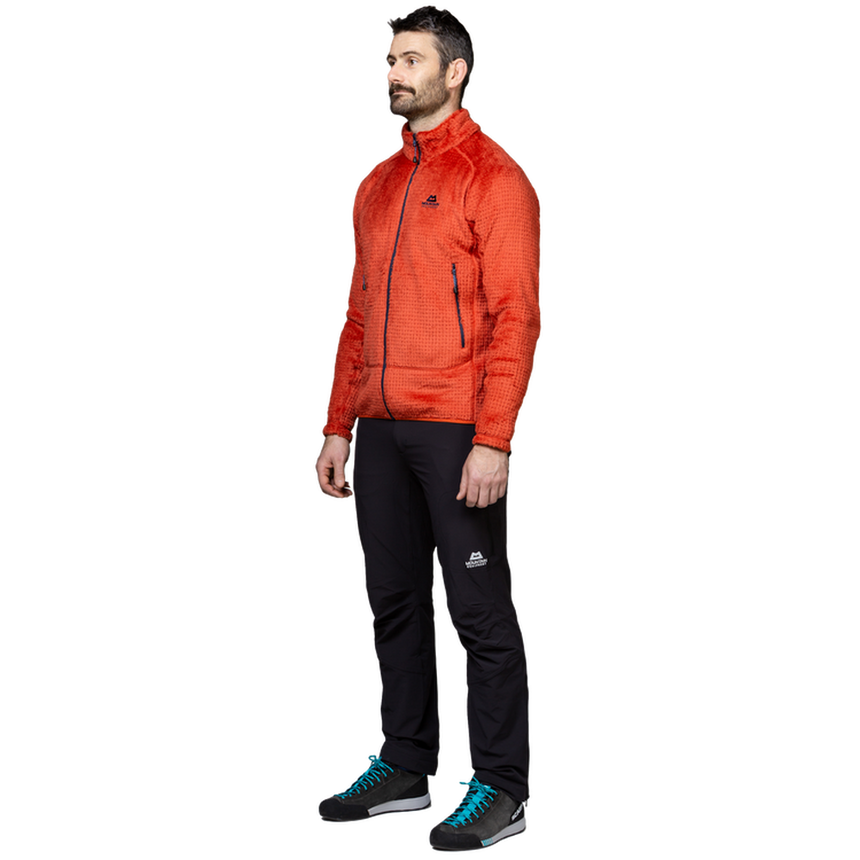 Mountain Equipment Concordia Men's Jacket Outdoor Action Red Rock- Full Length