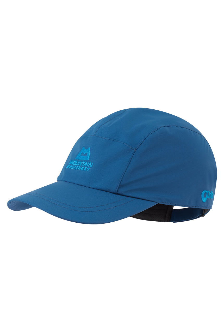Mountain Equipment Drilite Cap Outdoor Action Admiral Blue - Front Angled View