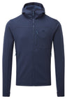 Mountain Equipment Durian Hooded Men's Jacket Outdoor Action Cosmos- front