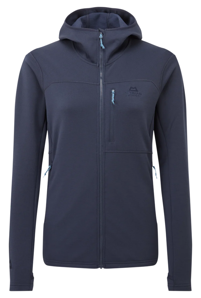 Mountain Equipment Durian Hooded Women's Jacket Outdoor Cosmos- Front