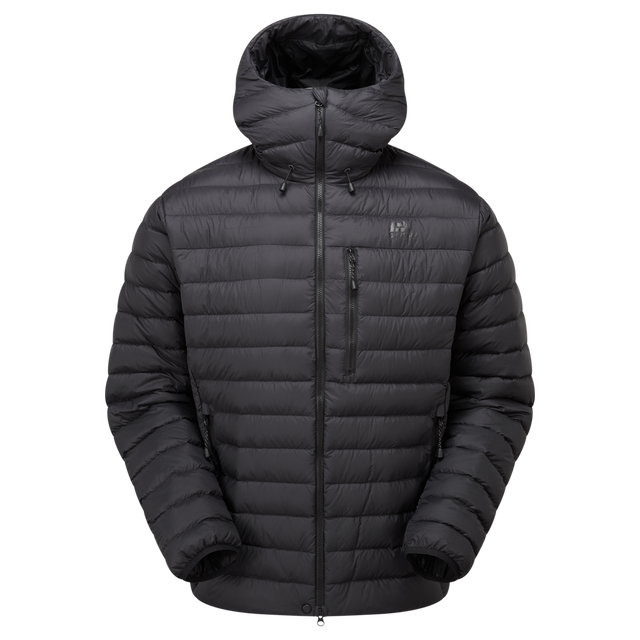 Mountain Equipment Earthrise Hooded Men's Jacket Outdoor Action Black/Black- Front