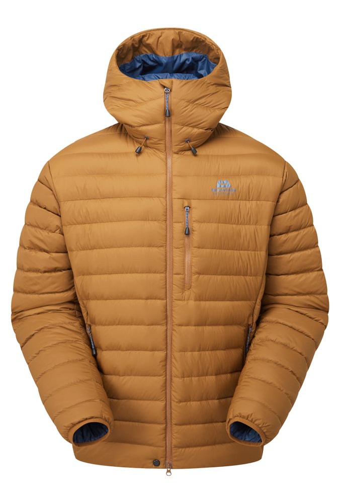 Mountain Equipment Earthrise Hooded Men's Jacket Outdoor Action Walnut- Front