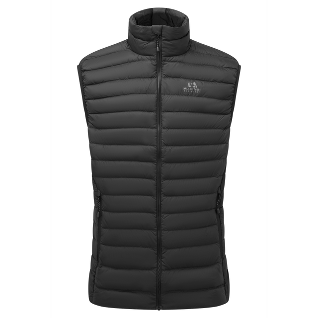 Mountain Equipment Earthrise Men's Vest Outdoor Action Black/Black- Front