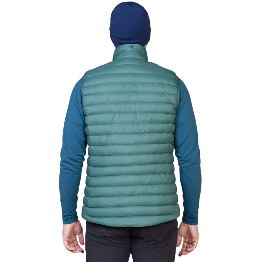 Mountain Equipment Earthrise Men's Vest Outdoor Action Fern- Back Fit