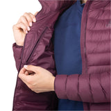 Mountain Equipment Earthrise Women's Jacket Outdoor Action Raisin- Inner Zipped Pocket