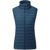 Mountain Equipment Earthrise Women's Vest Outdoor Action Majolica Blue- Front