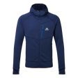Mountain Equipment Eclipse Hooded Men's Jacket Outdoor Action Medieval Blue- Front