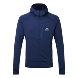Mountain Equipment Eclipse Hooded Men's Jacket Outdoor Action Medieval Blue- Front