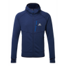 Mountain Equipment Eclipse Hooded Men's Jacket Outdoor Action Medieval Blue- Front