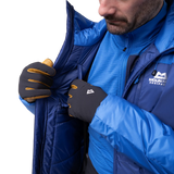 Mountain Equipment Fitzroy Men's Jacket Outdoor Action Admiral/Atlantic- Inner Zipped Pocket