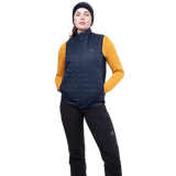 Mountain Equipment Fractal Women's Vest Outdoor Action Cosmos- 2 Zipped Hand Warmer Pockets