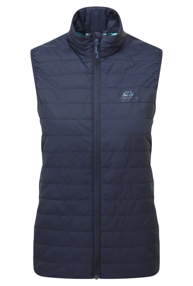 Mountain Equipment Fractal Women's Vest Outdoor Action Cosmos- Front